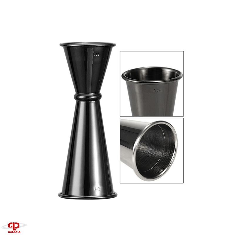Jigger de Doble Medidor para Cocteles Galaxia del Plástico