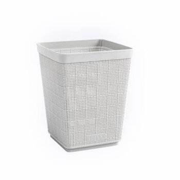 Papelera Fique 6 Litros Gris hielo Rimax