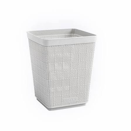 Papelera Fique 6 Litros Gris hielo Rimax