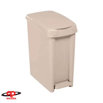 Papelera con Pedal 10 Litros Taupe Rimax 3981