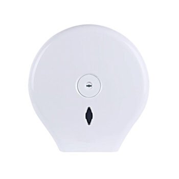 Dispensador de papel higiénico plástico blanco