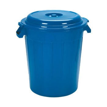 Tanque Plástico 160 Litros Azul con Tapa Colplast