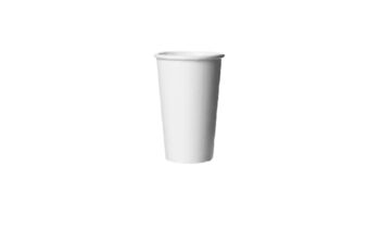 Vaso papel DARNEL 12 blanco — Caja de 20 paquetes