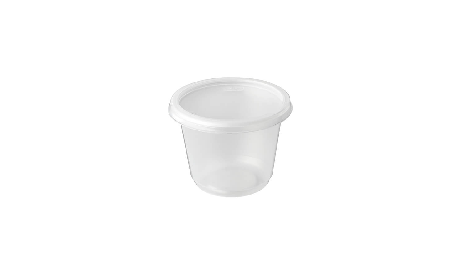 Vaso deli con tapa 8 m DARNEL — Caja de 12 paquetes
