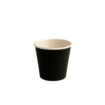 Vaso papel MIO 3 negro — Caja de 40 paquetes