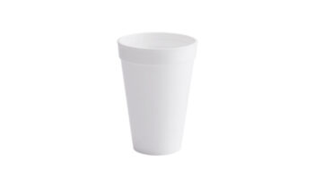 Vaso esp 16 sin tapa blanco DARNEL — Caja de 25 paquetes