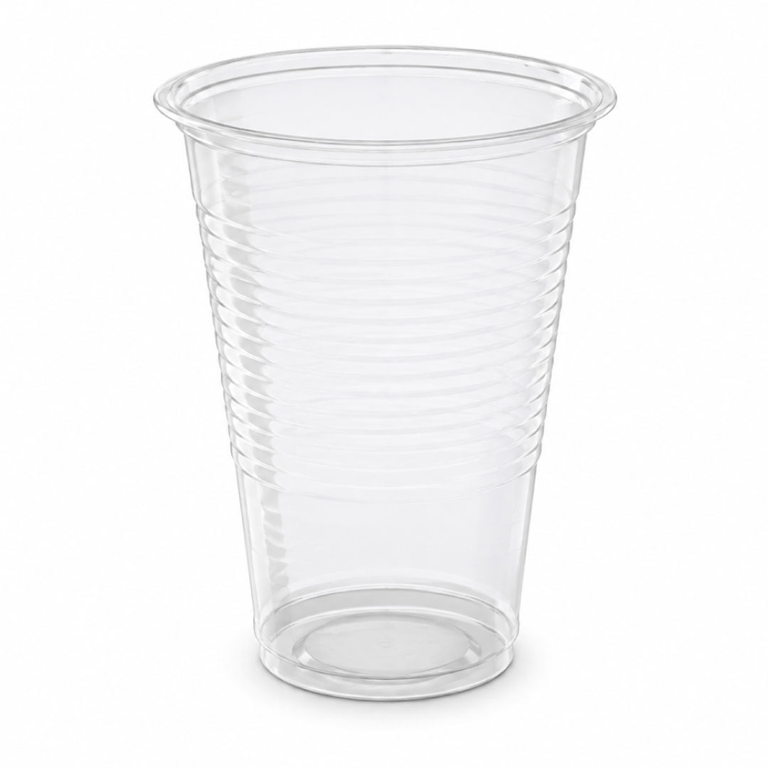 Vaso desechable ACME 14 transparente bingo — Caja de 72 paquetes