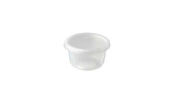 Vaso deli con tapa 6 m DARNEL — Caja de 12 paquetes