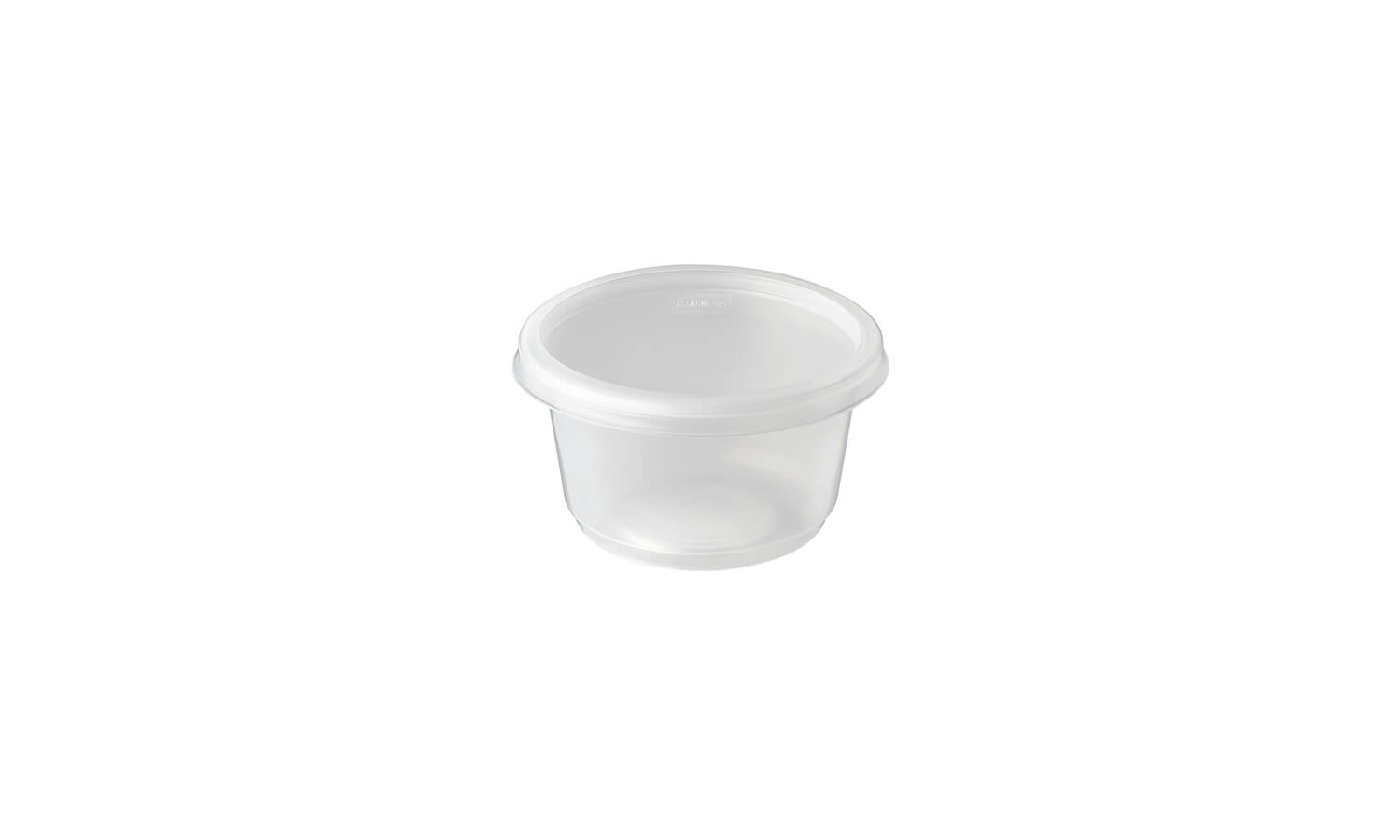 Vaso deli con tapa 6 m DARNEL — Caja de 12 paquetes