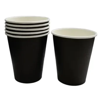 Caja de vasos de papel MIO 5 oz negros — MIO5P-N