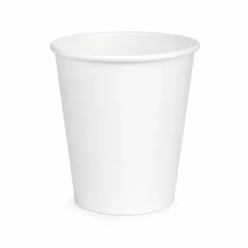 Vaso papel MAY 7 blanco — Caja de 20 paquetes